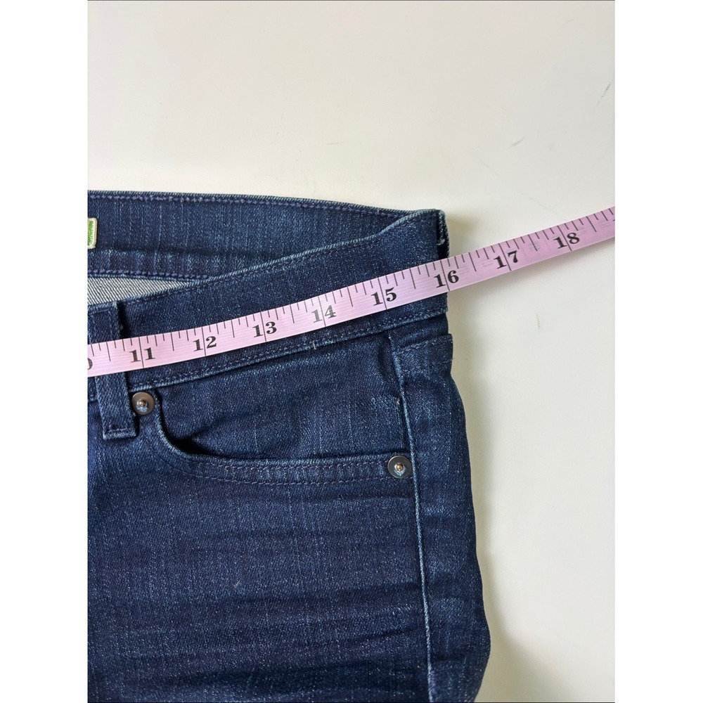 J Brand The Deal Skinny‎ Leg Jeans Blue Womens 27 Ankle Zip Dark Wash Consign - Picture 8 of 10